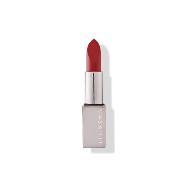 VASANTI My Time Lipstick (Good Time) - Hydrating Gel-based Lipsticks - Smooth, Creamy, Long-lasting, Waterproof, Matte Beauty Lipsticks - Paraben-Free, Never Tested on Animals