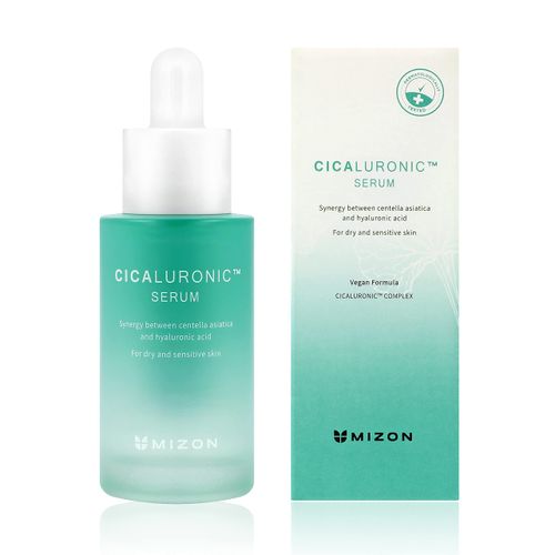 [MIZON] Cicaluronic Serum (30 ml) Korean Skin Care - Soothing & Moisturising Serum with Centella Asiatica & Hyaluronic Acid - for Sensitive and Dry Skin - Vegan Formula