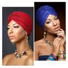 SATINIOR 16 Pieces Stretch Turbans Chemo Head Wraps Polyester Head Beanie Cover para Mujer Turbantes for Women(Chic Color)