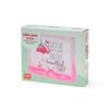 LEGAMI GPF0002 Pink Glitter Small Photo Frame