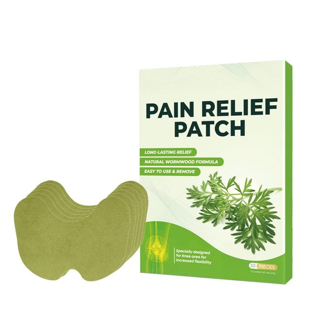 Mivyy Pain Relief Patches for Knee, Back, Neck, Shoulder Knee Relief Sticker Natural Wormwood Patch Wellness