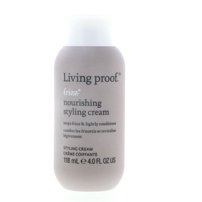 Living Proof No Frizz Nourishing Styling Cream, 4 oz 2 Pack