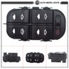 For 2000-2007 Ford Focus 4 Door Driver Side Left LH Master Power Window Switch