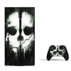 Ghost COD Vinyl Wrap Skin Compatible with X-Box Series X +2 Controller Skins