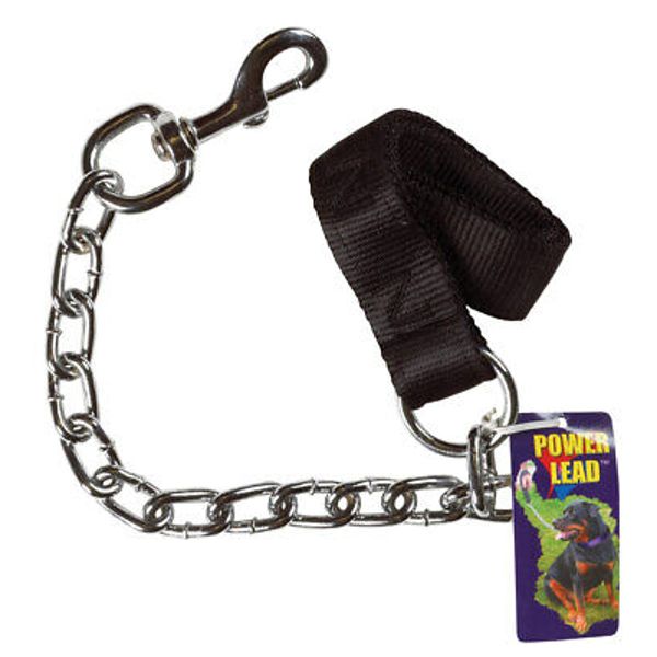 PDQ 12606 Steel Silver Small/Medium Welded Chain Lead 24 L x 1.5 W in.