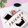 Lovely Friends Tv Gift Friends I'll Be There for You Friendship Make-Up Case Multifunction Pouch Present for Friends(Friends for You Bag EU)