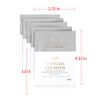 LANKIZ Eye Pads for Lash Extensions Under Eye Gel Pads for Eyelash Extensions Lint Free Hydrogel Eye Patches Eyelash Extension Supplies 100 pairs