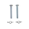 NOS 14125NOS Black Steel Standard Replacement Nitrous Bottle Bracket