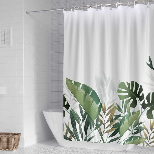 Rock Cloud Shower Curtain, 70.9 x 70.9 inches (180 x 180 cm), Bath Curtain, Blindfold, Waterproof, Mildew Resistant, Bathroom Bus, Dividers with Rings (Color 2)