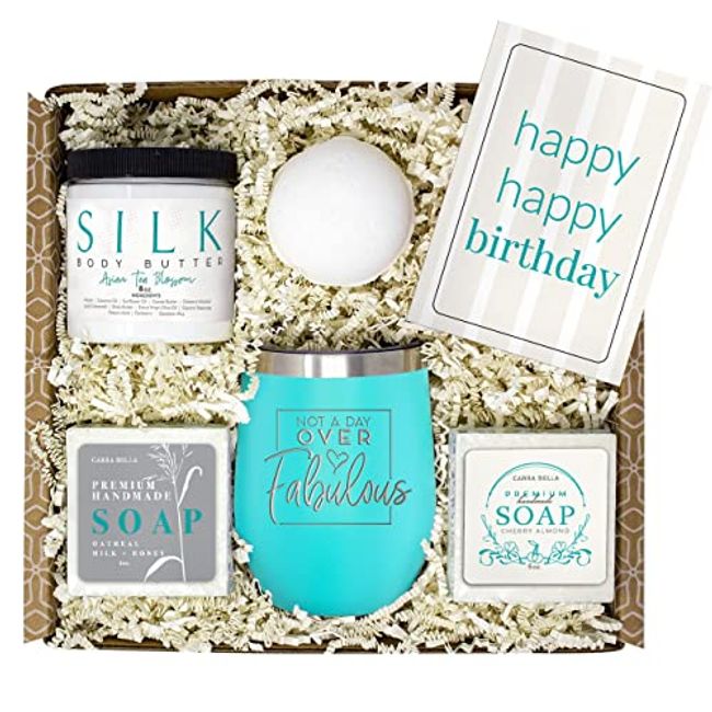 Birthday Box Spa Gift Set For Friend, Best Friend Gifts for Women