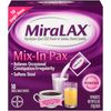 MiraLAX Single Dose Sachets, 10-Sachets, 0.5 Ounce, 2 pack, 10 Count.