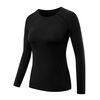 NELEUS Women's 3 Pack Compression Workout Shirt,8021,Black,XL,Tag 2XL