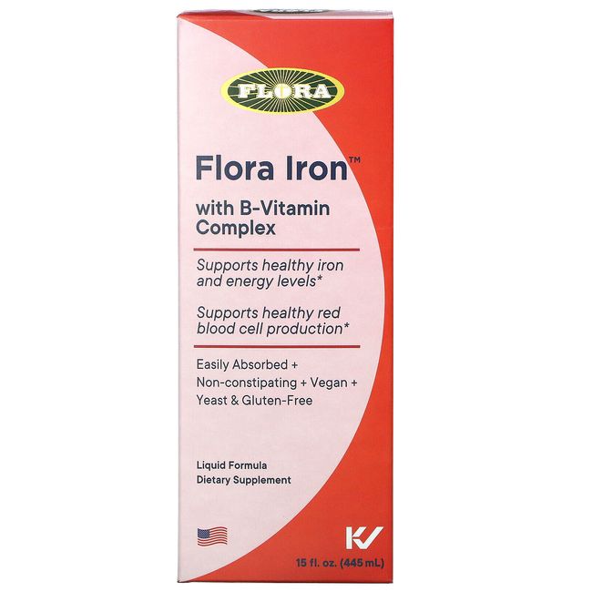 Iron with B-Vitamin Complex, 15 fl oz (445 ml)