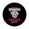 Grandpa's winning Blackjack Tee Card Game PopSockets Swappable PopGrip