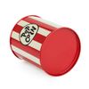 balvi Stiftehalter Popcorn Farbe Rot und Beige Metall