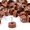 50x Plastic Brown Nail in Shelf Supports