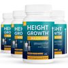 4 Pack Height Growth Maximizer, increase bone growth-60 Capsules x4