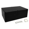 project box, abs plastic. IP65 waterproof, 230 x150 x 85, black