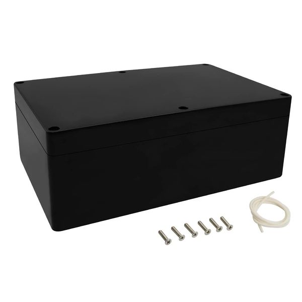 project box, abs plastic. IP65 waterproof, 230 x150 x 85, black