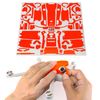 WRAPGRADE Skin Stickers Compatible with DJI Mini 4 Pro | Full Wrap (Japan Red)