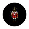 Christmas Nutcracker Ballet XMAS Holiday Fun Pajama PopSockets Adhesive PopGrip