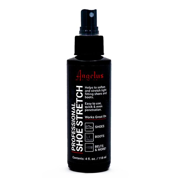 Angelus Professional Shoe Stretch Spray - Stretches & Softens Leather, Suede, Canvas & More! (4oz) USA Made