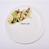 Mud Pie Circa Melamine Salad Plate, White, Feed Me, 7.5" dia