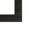 ElekTek Decorative Switch Surround Frame Cover Finger Plate Patterns Black Dots Dashes