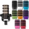 Rode PodMic Cardioid Dynamic Broadcast Microphone with WS14 PodMic Pop Filter - Pink