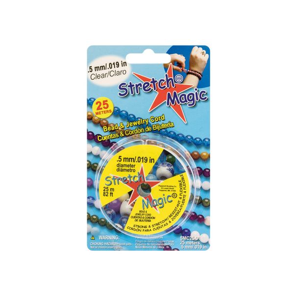Stretch Magic .5mm Clear, 82 feet