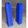 (2 pack) Glock 17 Dummy Magazine - Dry Fire training / practice magazine Blue
