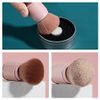 Retractable Kabuki Foundation Brush Portable Makeup Brush Travel Face Blush Brush for Powder Mineral Foundation Blending Blush