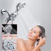 Dual Shower Head System w/ Handheld 5-Spray, 71” Hose & Valve Kit - Chrome