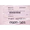 Arctic Cat 0609-501 Washer,Shoulder-Throttle, 2 Pack