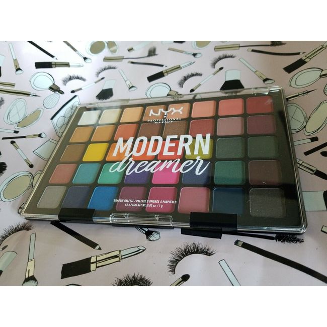 NYX Modern Dreamer Eyeshadow Palette 40 Shades MDSP01 AUTHENTIC