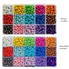 3D Illusion Miracle Acrylic Beads 10 mm / 25pcs (Assorted)