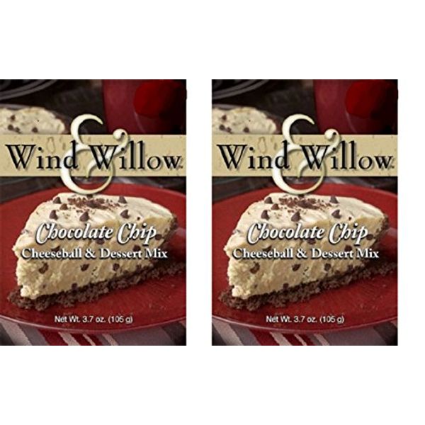 Wind & Willow Chocolate Chip Cheeseball and Dessert Mix (2 Pack)