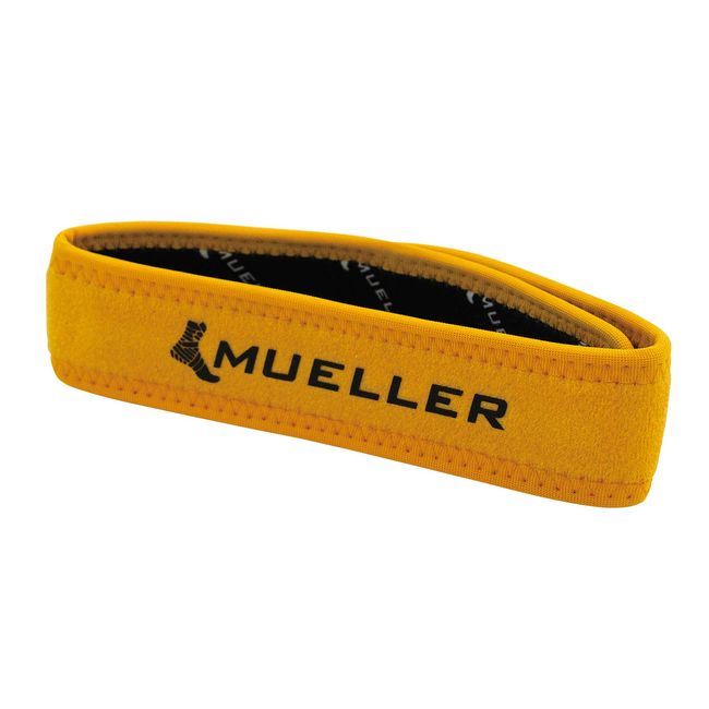 Mueller 55497 Jumper Knee Strap, Gold, One Size Fits Most, Knee Circumference: 11.8 - 19.7 inches (30 - 50 cm), For Left and Right Use