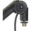 Frameworks Deluxe Desk-Mounted Microphone Podcast Boom Stand with XLR Cable