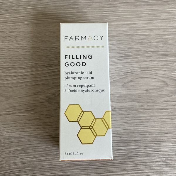 FARMACY Filling Good Hyaluronic Acid Plumping Serum 1 oz - New in Box Skincare