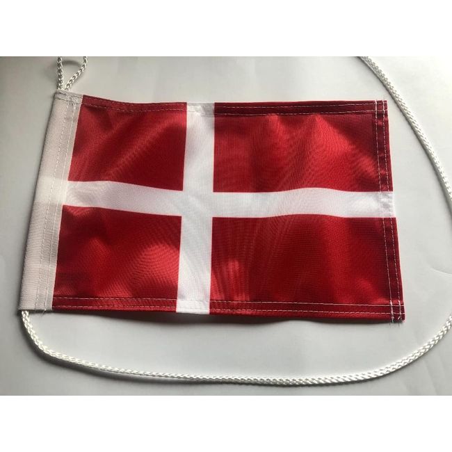 Flagge Dänemark Fahne 40x60 cm Premiumqualität Bootsflagge Motorradfahne