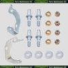 Pair(2) Door Hinge Pin & Bushing Kit For 2002-2006 Chevrolet Avalanche 1500 2500