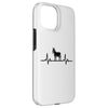 iPhone 15 cute Donkey Heartbeat Case