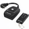 DEWENWILS Outdoor Light Timer Plug in Outlet Timer 2 Grounded Electrical Outlets