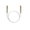 Seeknit Circular Knitting Needles, Bamboo, Beige, 140 cm x 6.5 mm