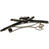 Rhinestone Barrette- 2.5" (2)