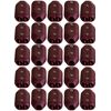 5/8 Inch E-Z-TY Reusable Rope Clamps - Twenty Five (25) Pack Size (Red)