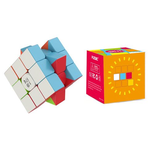 The Amazing Smart Cube [IQ Tester] 3x3 Magic Speed Cube - Anti Stress for Anti-Anxiety Adults Kids - Best Puzzle Toy Turns Quicker and More Precisely