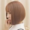 Wig, Short Bob, Full Wig, Blonde, Straight, Curl, One Ren, Gold, Pink, Semi-Long, Inner Color, Wave, Brown, Wig, Gold