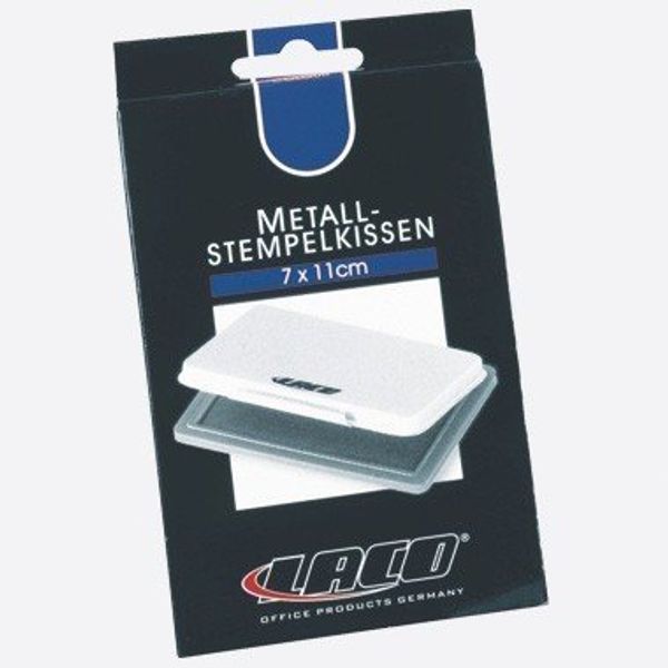 LACO Metall-Stempelkissen Stempelkissen Nr. 2 bl